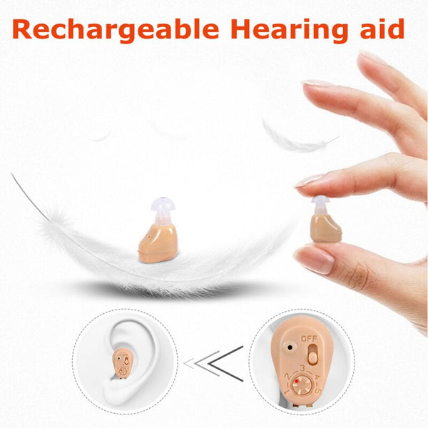 Whisperfit Elite OTC Rechargeable Hearing Aid 1